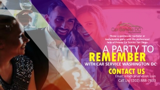 A Party to Remember with Car Service Near Me