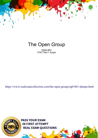 2020 Valid The Open Group OG0-061 Exam Dumps