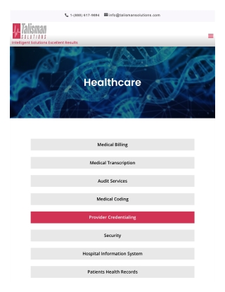 Provider Credentialing Services