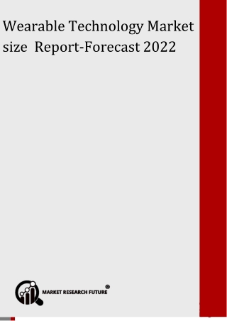 Wearable Technology Market size