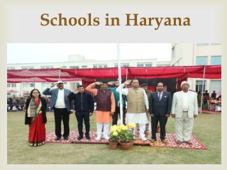 Best Schools in Haryana