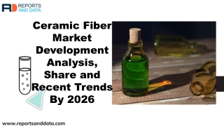 Ceramic Fiber Market Is Anticipated To Show Growth By 2026