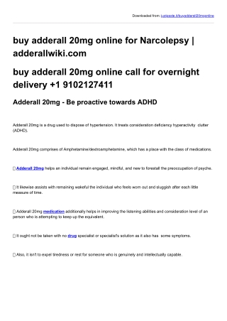 buy adderall 20mg online for Narcolepsy | adderallwiki.com