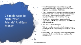 7 Simple Apps To “Refer Your Friends” And Earn Money