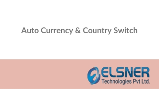 Buy Auto Currency & Country Switch Magento Extensions-Elsner
