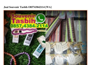 Jual Souvenir Tasbih Ö857~4384~2114[wa]