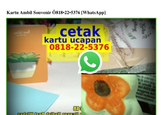 Kartu Ambil Souvenir 0818225376[wa]