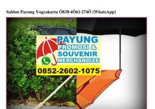 Sablon Payung Yogyakarta 0838·406I·2740[wa]