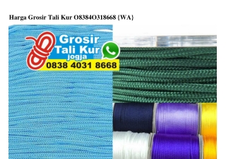 Harga Grosir Tali Kur Ö838.4Ö31.8668[wa]
