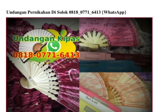 Undangan Pernikahan Di Solok Ö8I8·Ö77I·64I3[wa]