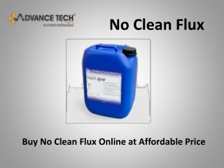 Best Suppliers of no clean flux online in India