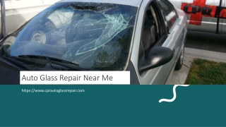 Auto Glass Repair Near Me