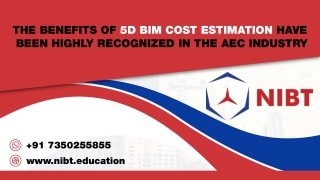 The Benefits of 5D BIM Cost Estimation