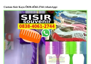 Custom Sisir Kayu O8384O612744[wa]