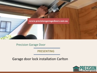 Garage door lock installation Carlton