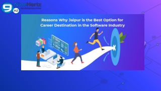 Reasons Why Jaipur is the Best Option for Career Destination in the Software Industry