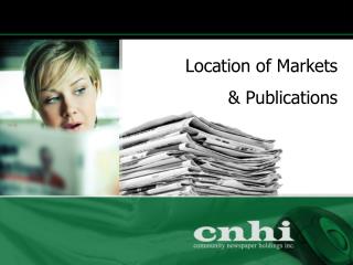 Location of Markets &amp; Publications