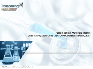 Ferromagnetic Materials Market to Surge at a Robust Pace by 2027