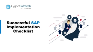 Successful SAP Implementation Checklist