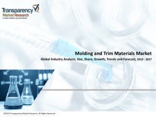 Molding and Trim Materials Market Set to Record Exponential Growth by 2027