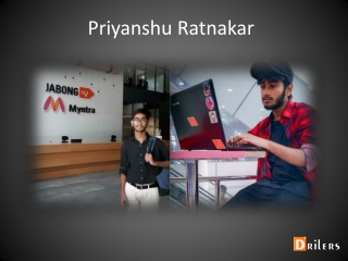 Famous Personalities Of India Like Priyanshu Ratnakar