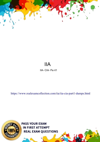 2020 Download Updated IIA IIA-CIA-Part1 Dumps - IIA-CIA-Part1 Exam Study Material