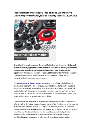 Global Industrial Rubber Market Research Report 2026