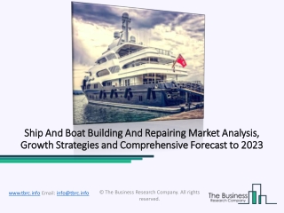 Ship And Boat Building And Repairing Market Historic Growth – Drivers And Restraints