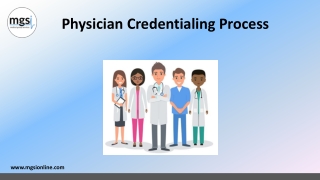 Physician & Provider Credentialing Service
