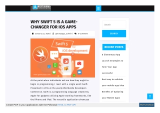 Why Swift 5 is a Game-Changer for iOS Apps