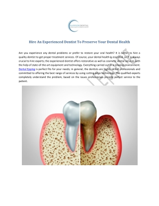 Get Best Dental Services in Epping