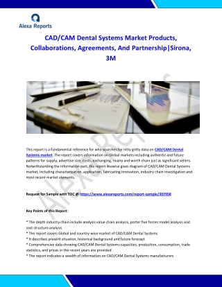 Global CAD/CAM Dental Systems Market Analysis 2015-2019 and Forecast 2020-2025