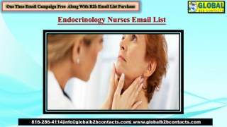 Endocrinology Nurses Email List