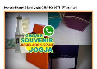 Souvenir Dompet Murah Jogja 0838•4061•2744[wa]