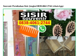 Souvenir Pernikahan Sisir Jengkol 083840612744[wa]