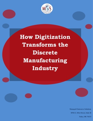 How Digitization Transforms the Discrete Manufacturing Industry