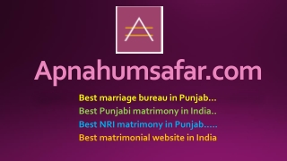 punjabi matrimony