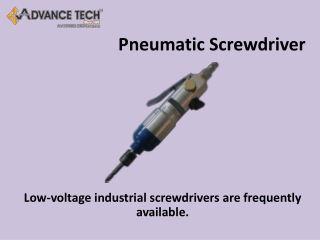 Buy “pneumatic screwdriver” From the Best Online Supplier in India