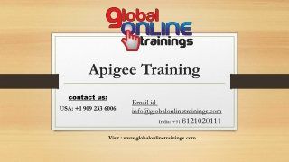 Apigee Training | Best Apigee Edge Developer Online Training - GOT