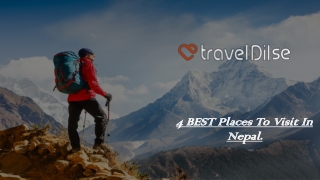 4 BEST Places To Visit In Nepal.