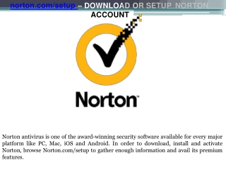 norton.com/setup