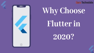 Why Choose Flutter in 2020?