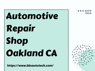 Automotive Repair Shop Oakland CA