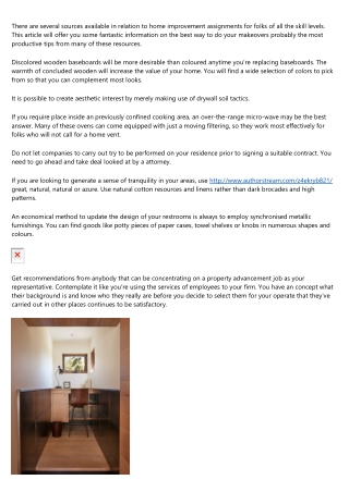 Home Remodeling Recommendations That Are Simple To Recognize