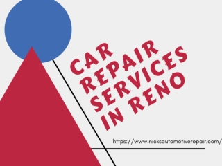 Car Repair Services in Reno