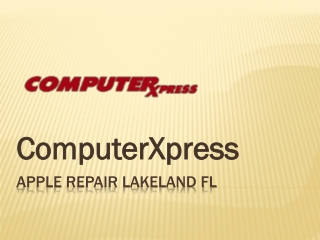 Apple Repair Store In Lakeland FL