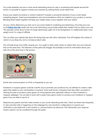 Strategies Social Networking Specialists Hope You Don't Find out