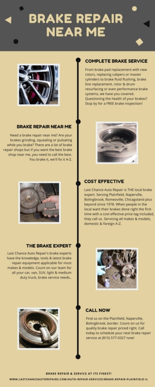 Brake Repair Near Me