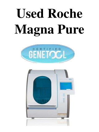 Used Roche Magna Pure
