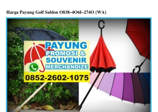 Harga Payung Golf Sablon 0838.4061.2740[wa]